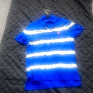 Polo stripe tie dye